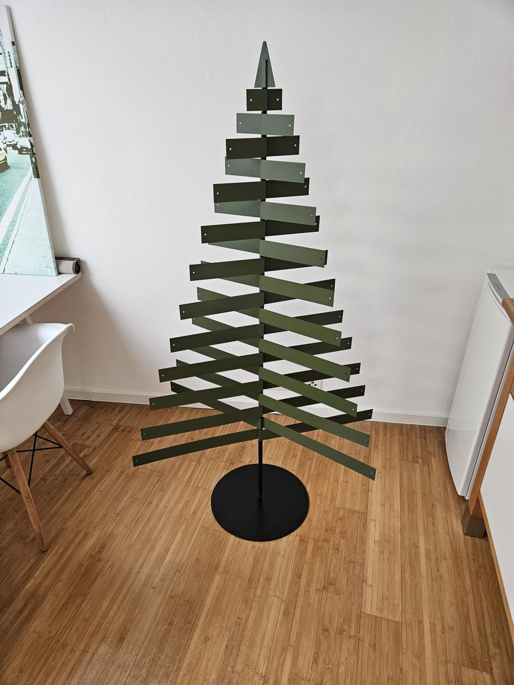 Display-Baum aus Blech – Variante